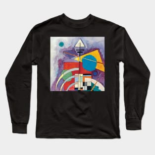 Wassily kandinsky vintage art design Long Sleeve T-Shirt